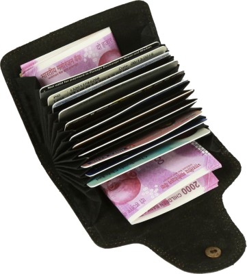 Style 98 12 Card Holder(Set of 1, Black)