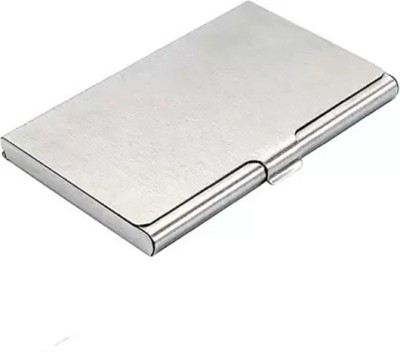 G And Sons 6 Card Holder(Set of 1, Silver)