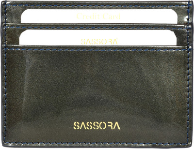 Sassora 2023 4 Card Holder(Set of 1, Green)