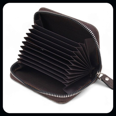 deadlook 9 Card Holder(Set of 1, Brown)