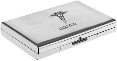 UJJi 6 Card Holder(Set of 1, Silver)