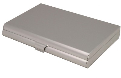 Encelade 8 Card Holder(Set of 1, Silver)