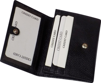 Style Shoes 10 Card Holder(Set of 1, Black)