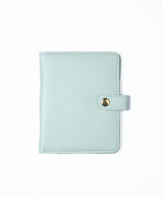 SOWL Passport Cover 2 Card Holder(Set of 1, Blue)