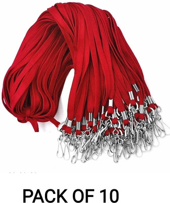 R K SALES 10 Card Holder(Set of 10, Red)