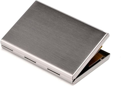 WROOCY 6 Card Holder(Set of 1, Silver)