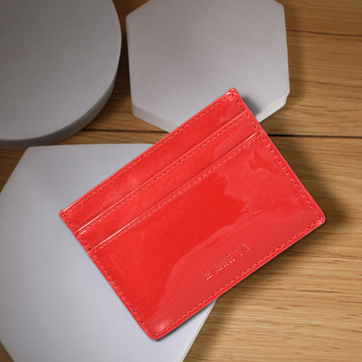 Sassora 2024 4 Card Holder(Set of 1, Red)