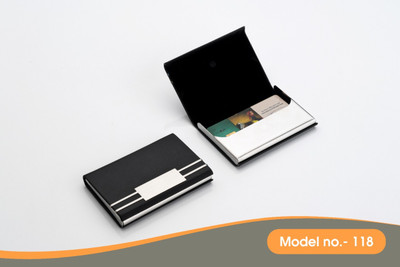 JGG Jain Gift Gallery 15 Card Holder(Set of 1, Black)