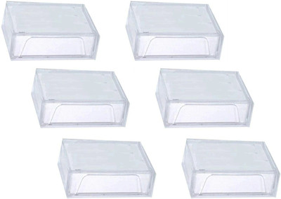 MAHADEVSHOP 1 Card Holder(Set of 1, Silver)