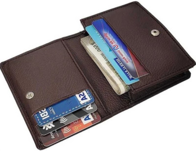HIDEFLIX 7 Card Holder(Set of 1, Brown)