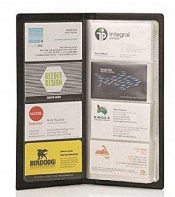 Peeplvalue 480 Card Holder(Set of 1, Blue)