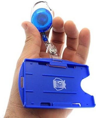 Spherix 1 Card Holder(Set of 1, Blue)