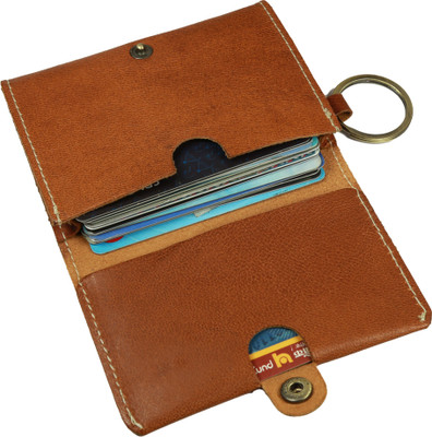 Style 98 8 Card Holder(Set of 1, Brown)