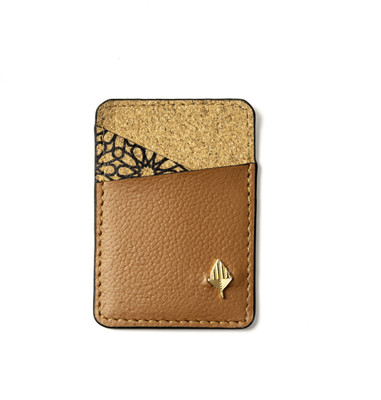 Green Hermitage IRIS 6 Card Holder(Set of 1, Beige, Brown, Black)