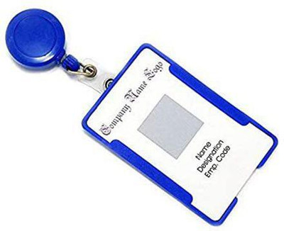 Spherix 10 Card Holder(Set of 1, Blue)