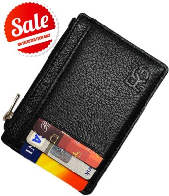 RAGE GAZE ATM & Credit Card 6 Card Holder(Set of 1, Black)