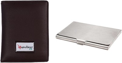 Poland 6 Card Holder(Set of 2, Brown)