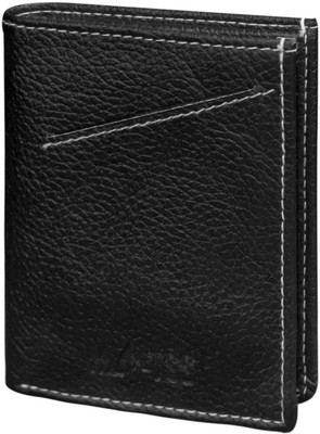 MATSS Letherette Unisex Card Holder 4 Card Holder(Set of 1, Black)
