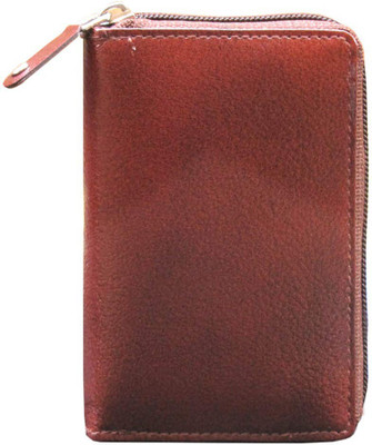 Kan 20 Card Holder(Set of 1, Brown)