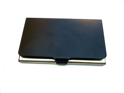 Wrd Collections Classique 15 Card Holder(Set of 1, Black)