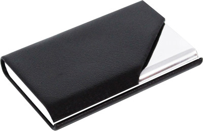 OFIXO Stylish Executive Credit/Debit/ATM/ID/Visiting Super Wallet For Men & Women 6 Card Holder(Set of 1, Black)