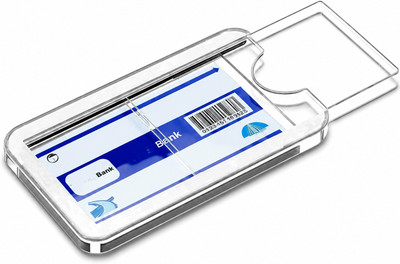shivay na 1 Card Holder(Set of 1, White)