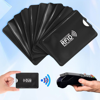 GoCLICK 1 Card Holder(Set of 10, Black)