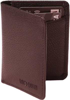 DUO DUFFEL 6 Card Holder(Set of 1, Brown)