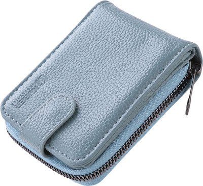 KUBER INDUSTRIES Card Holder Wallet 10 Card Holder(Set of 1, Blue)