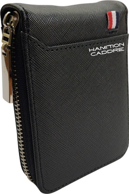 HAMITION CADDRE Men & Women 9 Card Holder(Set of 1, Black)