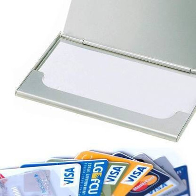 zaphod CREDIT/DEBIT 6 CARD HOLDER FOR Men & Women ( SET OF 1,SILVER ) ZXN - 031 6 Card Holder(Set of 1, Silver)