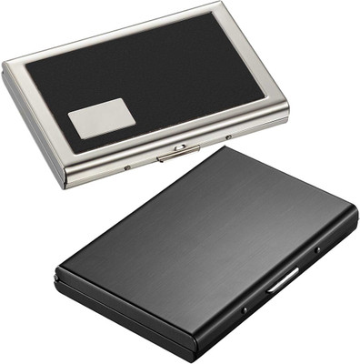 Encelade 6 Card Holder(Set of 2, Black)