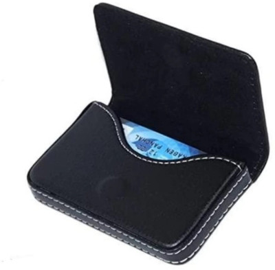 Fast N Eazy Card holder for men Women 20 Card Holder(Set of 1, Black)