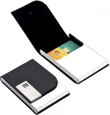 Gurujii kripa traders 1 8 Card Holder(Set of 1, Blue)