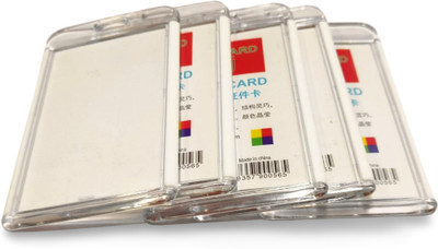 AbhaPrint 3 Card Holder(Set of 2, White)