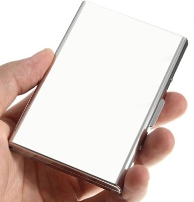 zaphod 6 Card Holder(Set of 1, Silver)