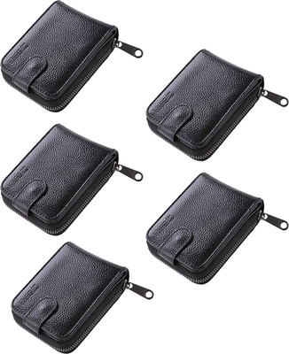 KUBER INDUSTRIES 10 Card Holder(Set of 5, Black)