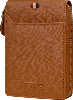 ABYS Rakhi Special Card Holder | Wallets | RFID Protected Card Wallet Men and Women 8 Card Holder(Set of 1, Tan)