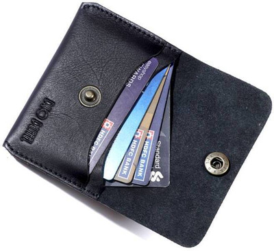 DUO DUFFEL 8 Card Holder(Set of 1, Black)