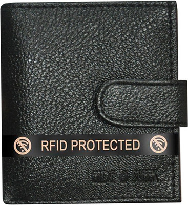 HIDE & SLEEK Card Holder 15 Card Holder(Set of 1, Black)