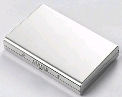 Ruhi 4 Card Holder(Set of 1, White)