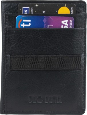 DUO DUFFEL 4 Card Holder(Set of 1, Black)