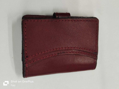 Cardwala brown card holder 1 1 Card Holder(Set of 1, Brown)