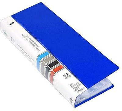 Bright Office 480 Card Holder(Set of 1, Blue)