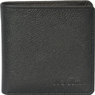 DUO DUFFEL RFID Protected Genuine Brown Leather Slot 6 Card Holder(Set of 1, Black)
