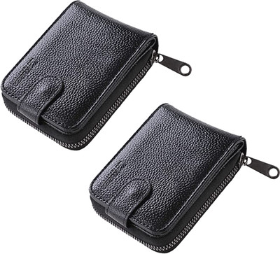KUBER INDUSTRIES 10 Card Holder(Set of 2, Black)