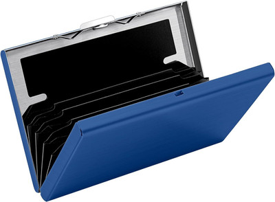 StealODeal 6 Card Holder(Set of 1, Blue)