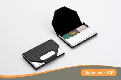 JGG Jain Gift Gallery 10 Card Holder(Set of 1, Black)