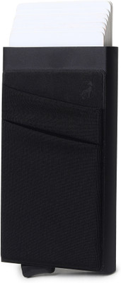 StealODeal Unisex Pop up Wallet Credit Card Holder with Extra Packet 10 Card Holder(Set of 1, Black)
