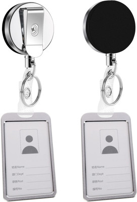 SHINING ZON 1 Card Holder(Set of 1, Silver)